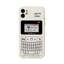 ユニークなデザインの全包型スマホケース【液体シリコン・カートゥーンスタイル・iPhone等対応】