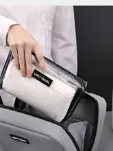 防水トラベル洗面用具ポーチ【大容量・シンプルデザイン・男性用】