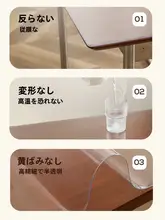 透明PVCテーブルマット【防水・防油・高級感あるクリスタルボード】