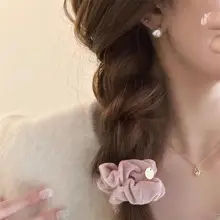 秋冬用ベルベットのヘアバンド【丁寧な手縫い・褶皺デザイン・エレガントな女性向け】