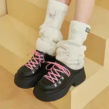 パンプス レディース 厚底 ブロックヒール カジュアル 着回し 身長アップ 秋