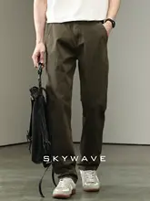 大人のためのストレートジーンズ【カジュアル・秋用・ルーズフィット・ヴィンテージスタイル】（セットアップ対応）