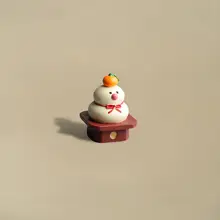 置物 卓上オーナメント 文鳥 お餅 可愛い ほっこり 開運 縁起物 春 インテリア ギフト プレゼント