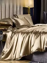 高級感あふれるシルク製四点セット【滑らかな肌触り・冷感・洗える真絲素材】（セットアップ対応）