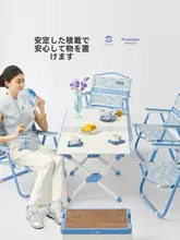 The Primitive アウトドア折りたたみテーブル＆チェア【キャンプ用・持ち運び便利・ピクニックセットアップ対応】