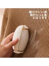 家庭用ローラー型脱毛器【水洗い可能・取り外し可能・プラスチック製・白色】