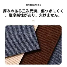 猫防止用爪研ぎマット【ソファ保護・耐摩耗性・壁貼り対応・立式デザイン】