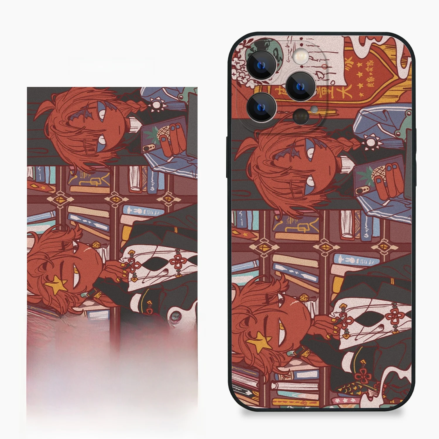 イラストレーターとのコラボスマホケース：9397号列车のオリジナルデザインが実現