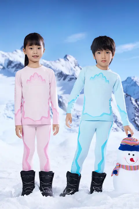SURPINE 子供用 スポーツ用 保温インナー【通気性・速乾・滑雪対応】（セットアップ対応）