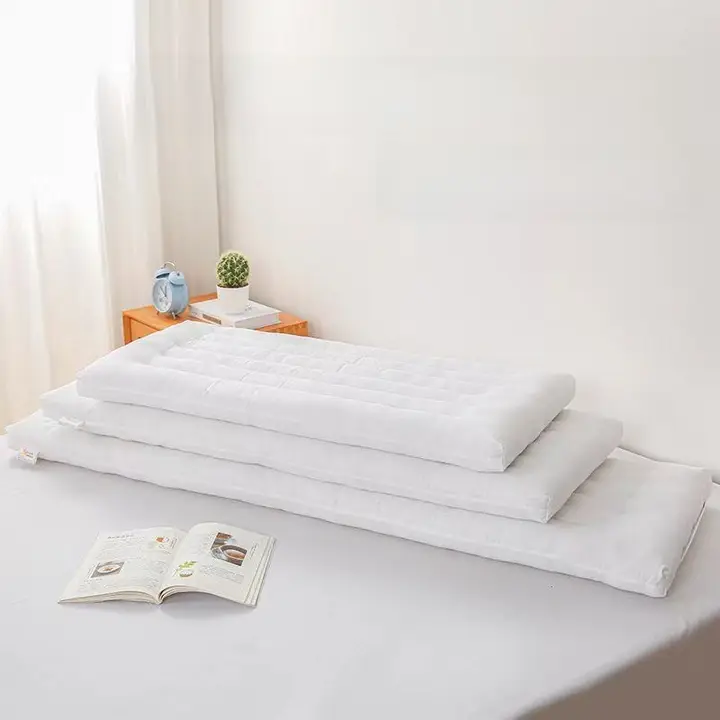 カップル用ロングピロー【首サポート・薄型・極上の柔らかさ】（セットアップ対応）