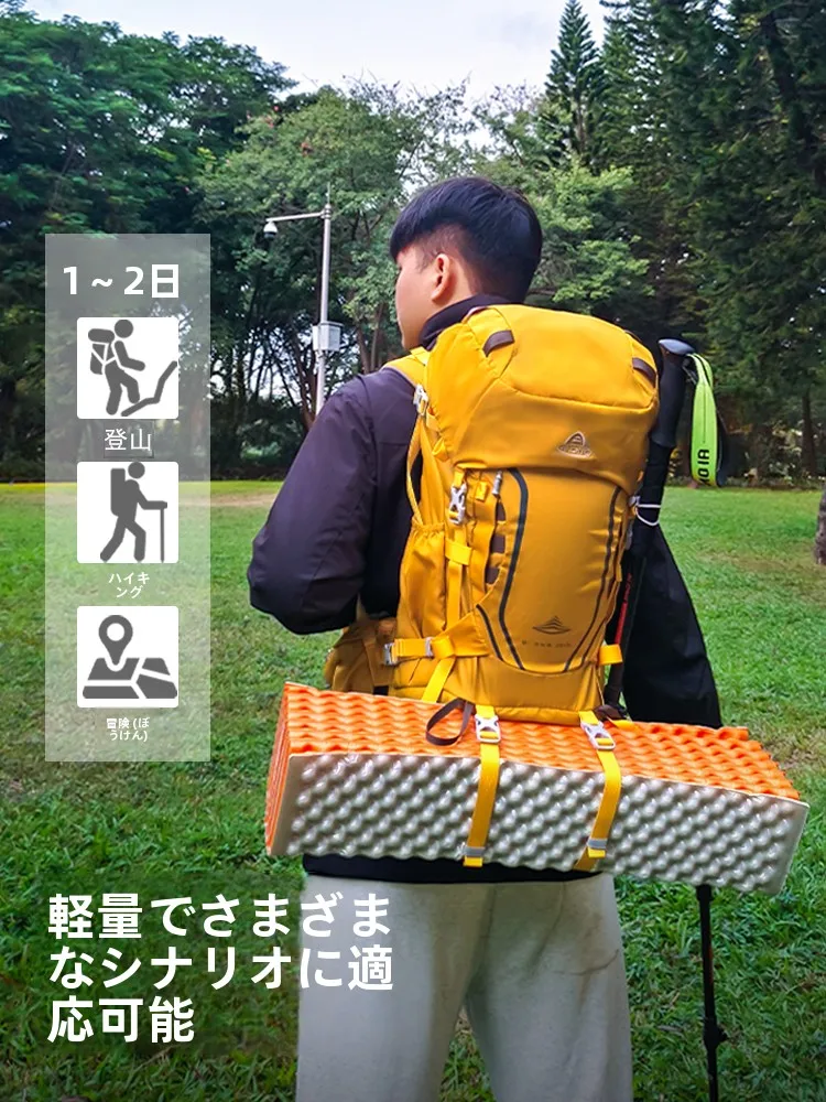 キャンプ道具を節約調達｜実際に使ってみた結果 - 耐久性と防水性に優れた軽量登山リュックサック