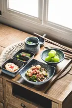 洗練された一人用食器セット【和風デザイン・高級感あるプレートとボウル】（セットアップ対応）