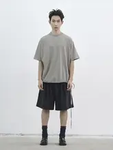 肌触りの良いドレープショートパンツ