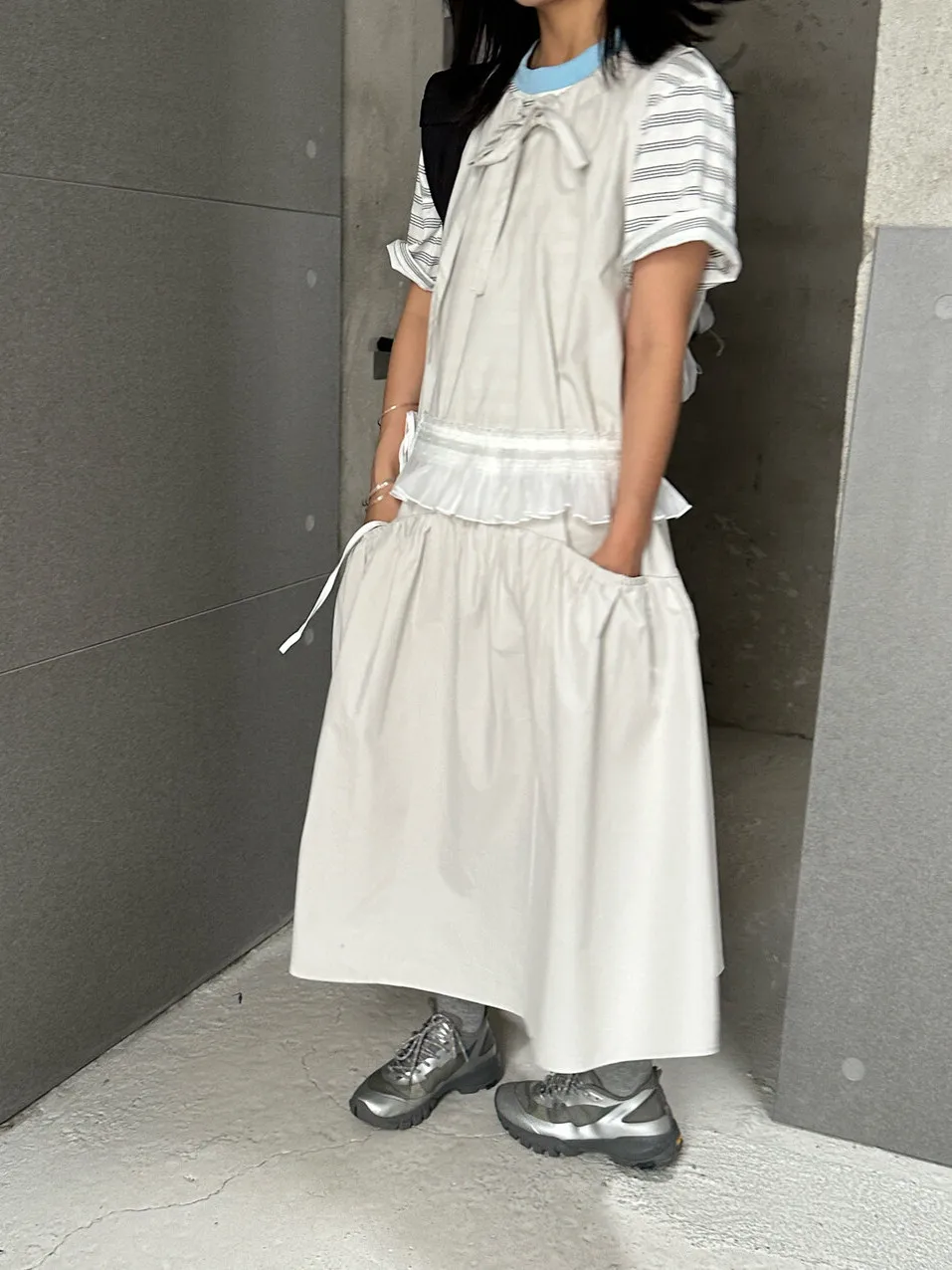だぼっとした服 レディース：冷感素材のアート風ワンピースの実用性と着用ガイド