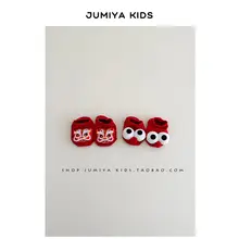 ベビーソックス キッズ 男の子 女の子 新生児 赤 かわいい お正月 迎春 春 秋