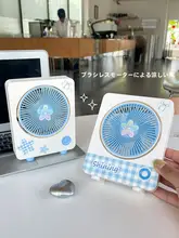 ミニ扇風機 卓上 USB充電式 ポータブル 携帯用 静音 低騒音 かわいい デスク オフィス 学生