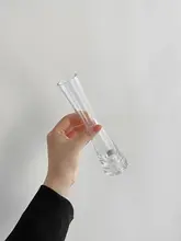 ミニガラス花瓶【透明・水耕栽培・モダンデザイン】