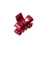 小型バタフライノットのヘアクリップ【シャーククリップ・少ない髪量用・後頭部用】