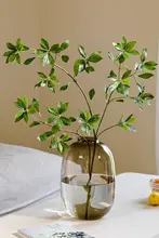 北欧風マツリ草のフェイクグリーンプラント吊り装飾【花瓶用・インテリアアクセサリー】