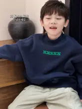 子供用ファッション韓国風フード付きパーカー【暖かい裏起毛・秋冬用】（セットアップ対応）