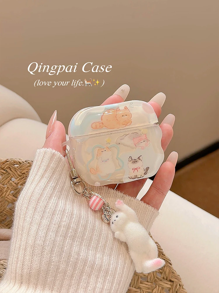 100均 ヘッドホン と 軽量タイプのデザインの違い：星柄の猫デザインAirPods保護ケースの実用性解析