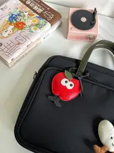 デザインが可愛い！アップルハートトートバッグ【大容量・ノートパソコン用・通勤バッグ】