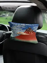 浮世絵デザインの車用ティッシュケース【ハンギングタイプ・統一デザイン】