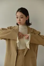 カジュアル長袖ジャケット【秋春用・ゆったりフィット・女性用】
