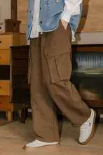 シンプルなアメリカン工装パンツ メンズ【秋用・ゆったりストレート・カジュアルスタイル】