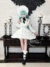 初音ミク コスチューム用ドレス【白色・音声キャラクター】