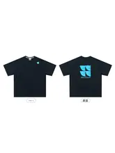 背面デザインが特徴の半円形鳩プリント半袖Tシャツ【自由の鳩シリーズ】