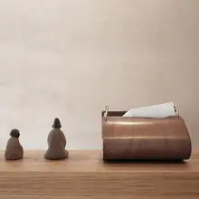 北欧風シンプルデザインのティッシュボックス【無垢材製・リビング・寝室用】