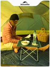 Naturehike アルミ合金製 折りたたみテーブル【超軽量・携帯便利・キャンプやピクニック用】