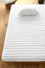 水洗い可能な防塵ベッドマット保護カバー【ダブルサイズ・1.5m/1.8m対応・滑り止め付き】