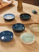 日本製 陶製 調味料ディッシュ【丸型・家庭用・小皿・醤油皿・酢皿】