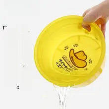 赤ちゃん用洗面器【厚手プラスチック・かわいいカートンデザイン・子供用】