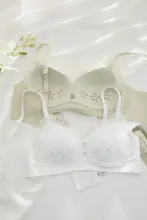 夏用 ノンワイヤー ブラジャー【しっかりホールド・大きいサイズ・スムーズな着用感】