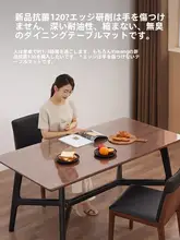 防水・耐熱・耐油の透明PVCテーブルクロス【クリスタルプレート・汚れ防止・洗浄不要】