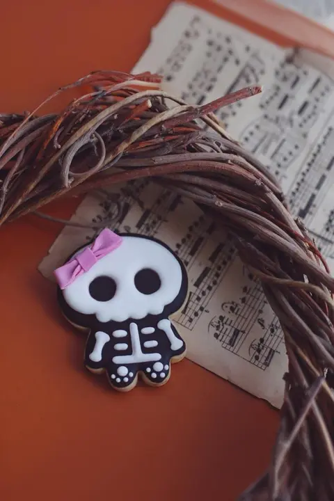 ハロウィン用スカル型クッキー型【韓国スタイル・クリエイティブ・シュガークッキー】