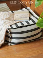 モダンデザインのカフェブラウンクッション【四角形・ソファ用・抱き枕】