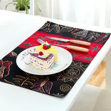 テーブルランナー テーブルクロス 綿麻 リネン 二重 エスニック チャイナテイスト ヴィンテージ テレビボード 座卓 インテリア