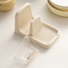 キッチン用鍋ふた置きスタンド【多機能・調理器具収納に最適】