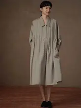 ハジミスレッドの精密定圧タックラインドレス