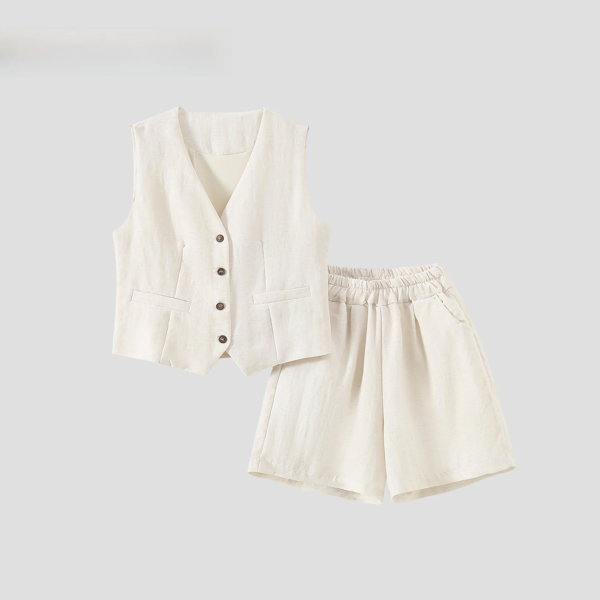 6月後半に着る「きれいな服装」はどうやって選ぶ？——夏の初めに必要な1つのシンプルなベストとパンツセット