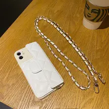 iPhone対応 スマホケース【シ��ョルダーバッグ型・カードポケット・防落下・シリコン製】