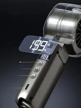 持ち運び簡単な折りたたみ式学生用デスクファン【充電式・小型・省エネ】