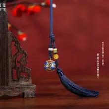 アロマポット ポマンダー 透かし彫り タッセル 和風 バッグチャーム ストラップ ギフト プレゼント 誕生日 七夕