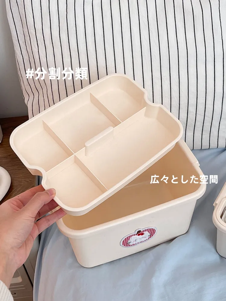 災害バッグの収納量と実用性を検証：家庭用薬品収納ボックスDF0230