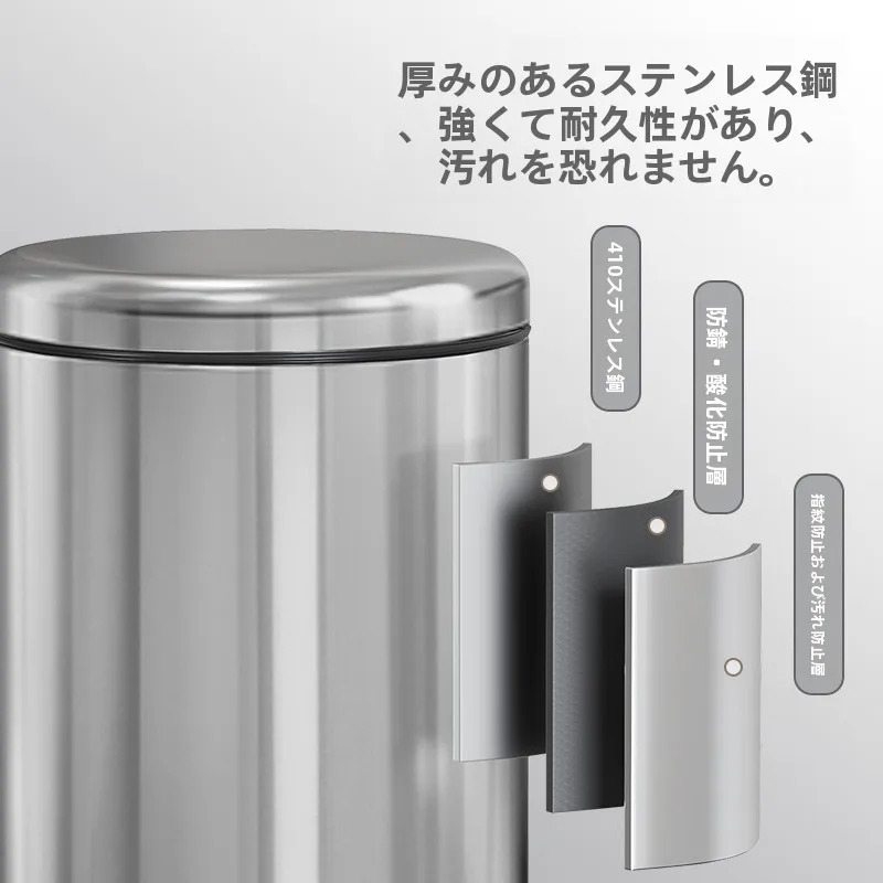 キッチンをスッキリ整理！収納グッズおすすめ｜円形ステンレスゴミ箱のデザインと選び方完全ガイド