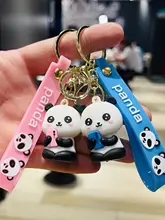 かわいいパンダのキーホルダー【中秋節・イベント用・プレゼントに最適】